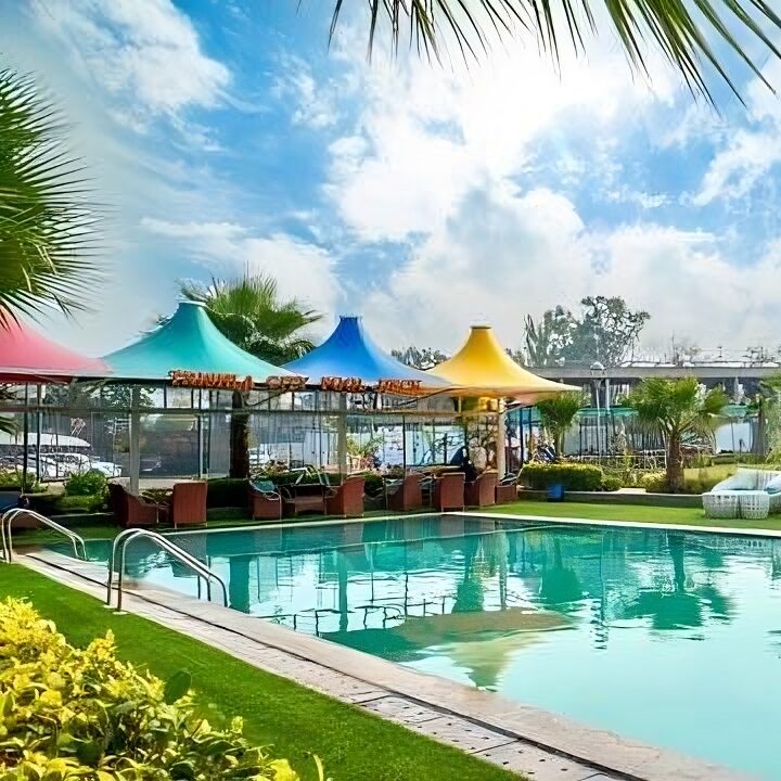 Modern residential architecture at Trishla City