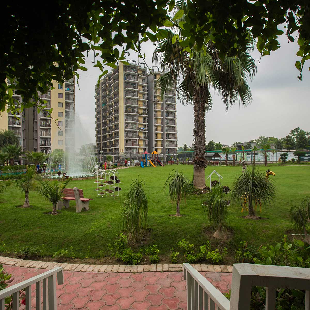 Trishla City green amenity spaces